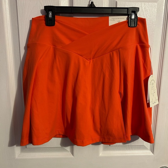 NWT Blogilates Orange Skort - Picture 3 of 6